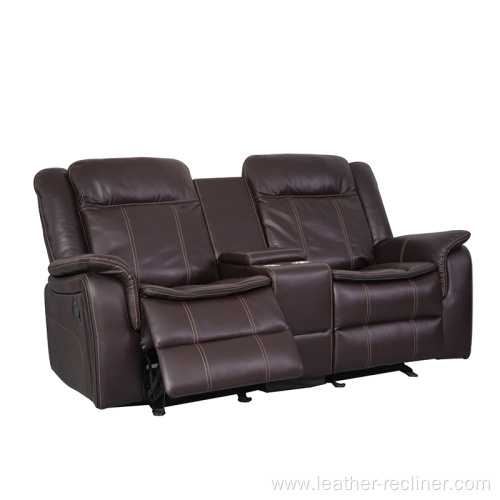 High Quality Leather 3+2+1 Seat Recliner Sofa